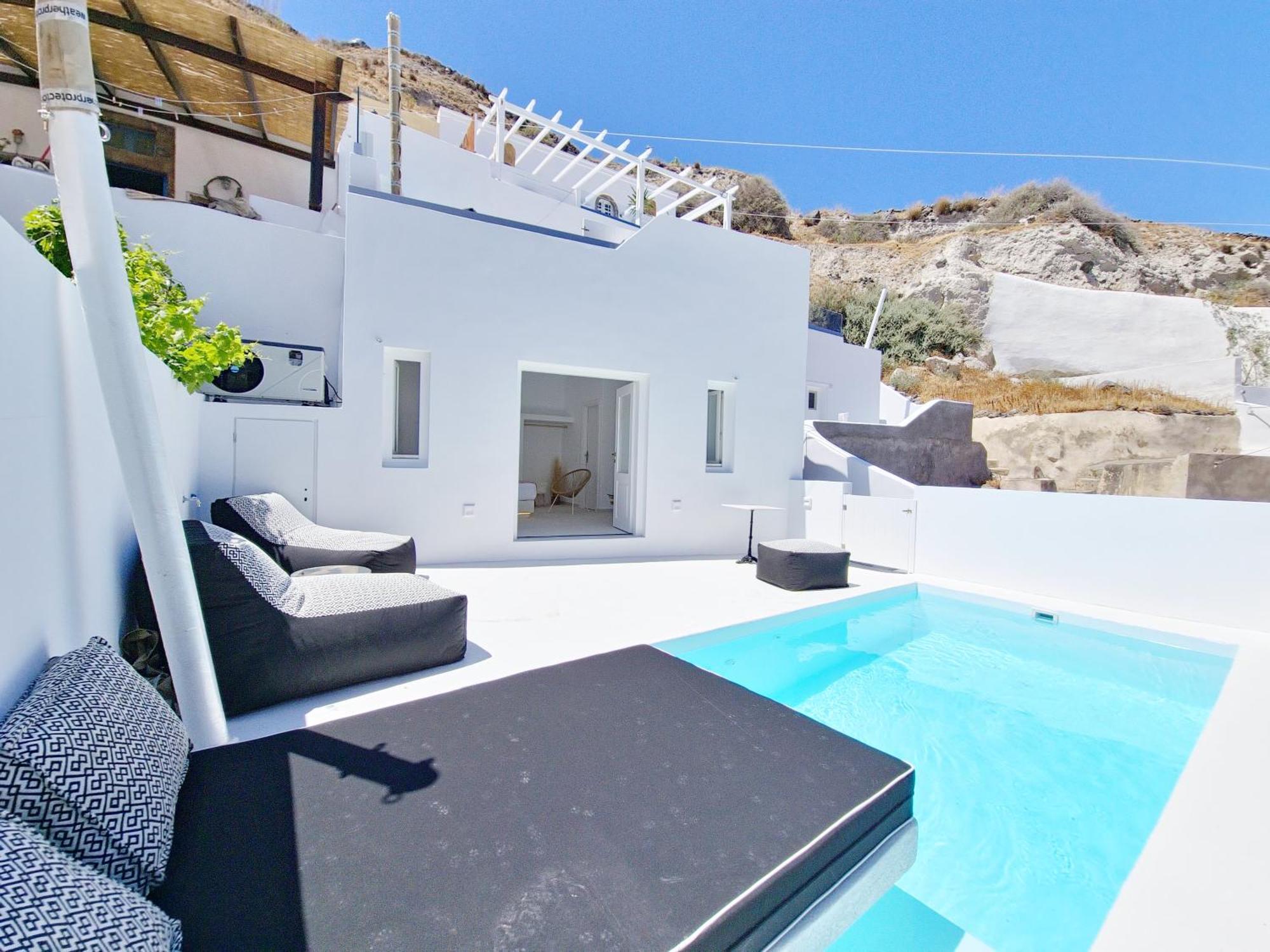 The Magic Luxury Cave Suites Vóthon 外观 照片
