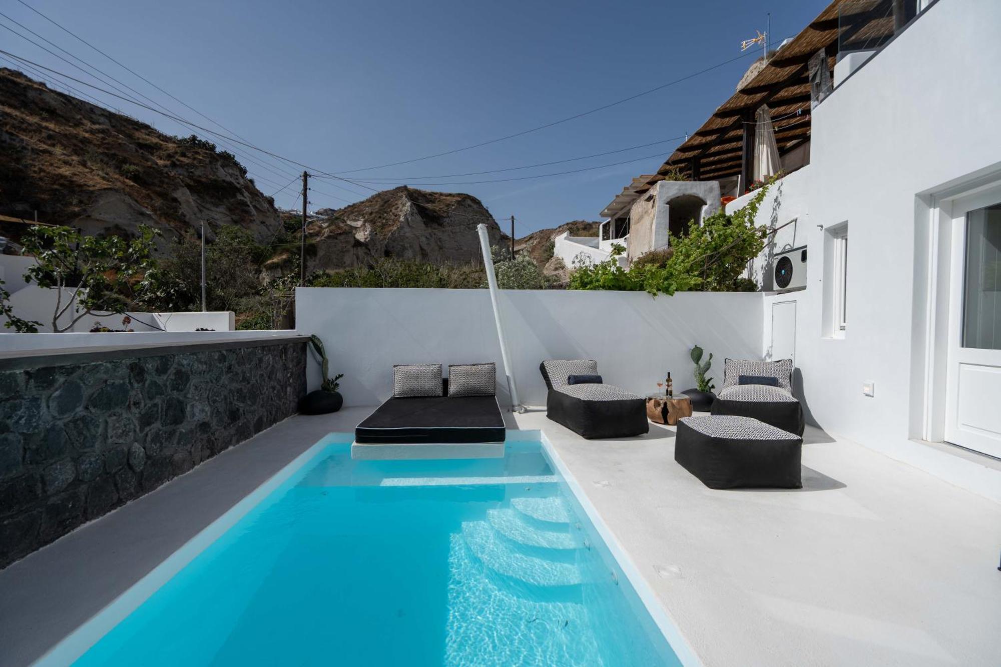 The Magic Luxury Cave Suites Vóthon 外观 照片