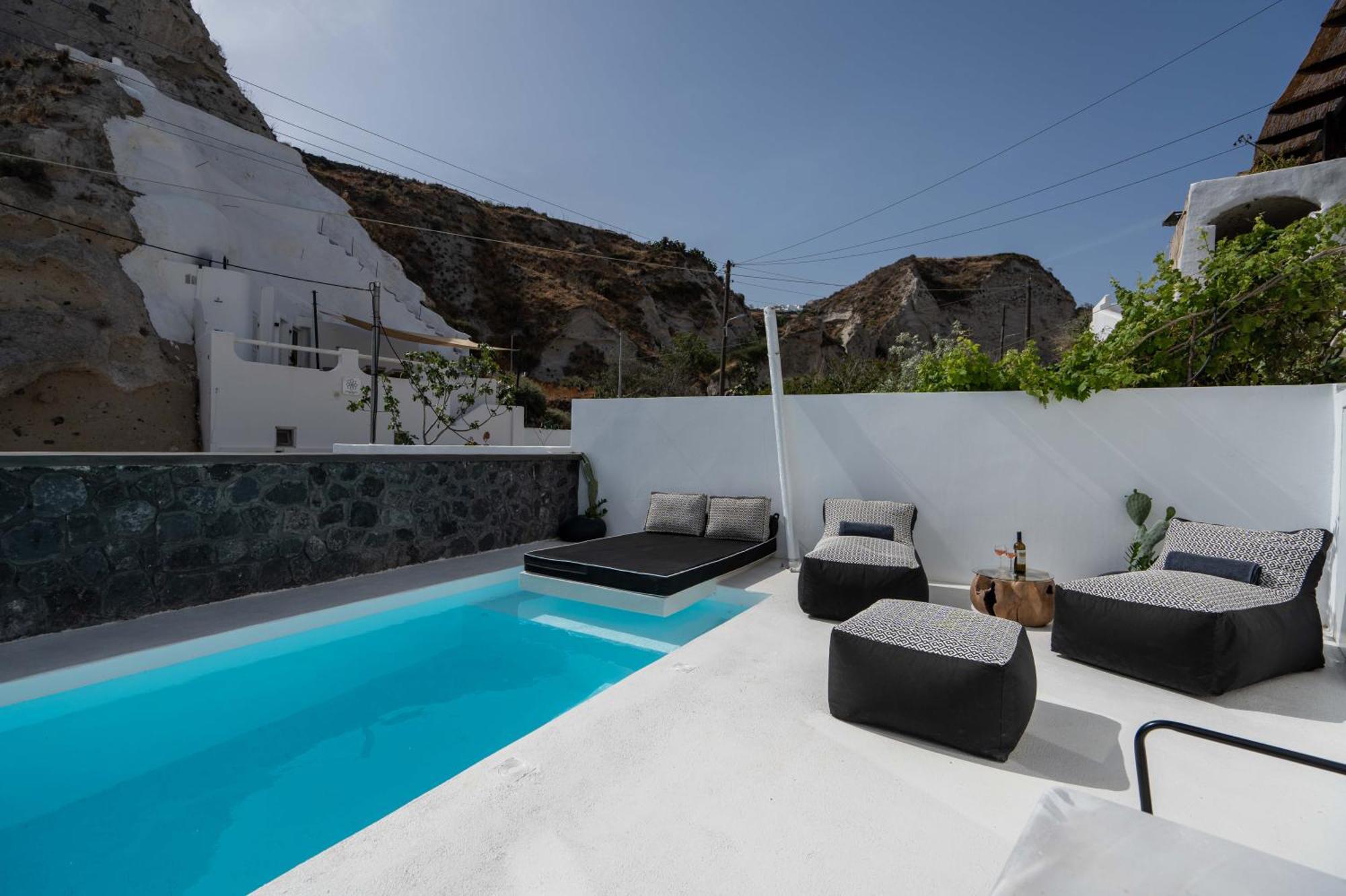 The Magic Luxury Cave Suites Vóthon 外观 照片