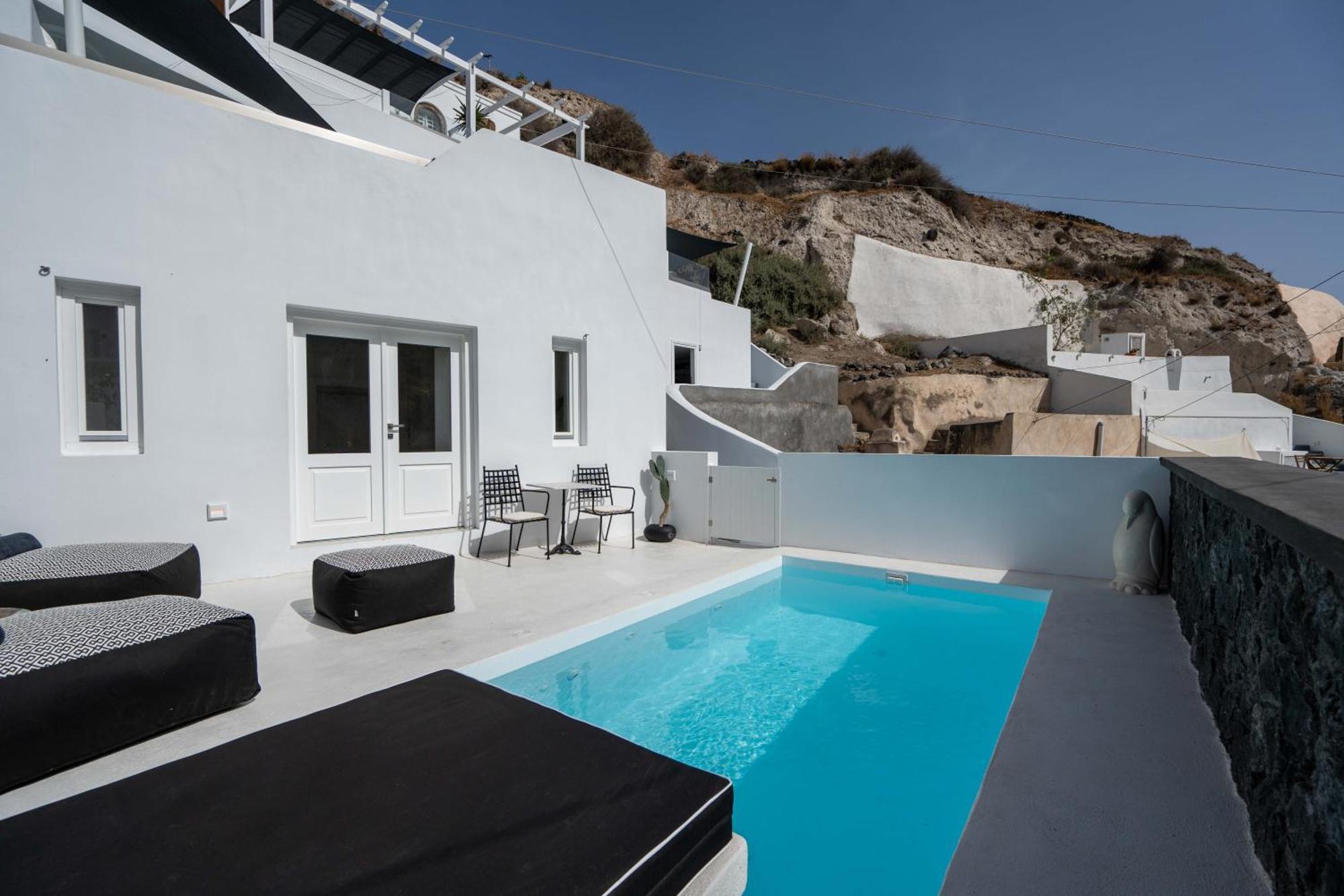 The Magic Luxury Cave Suites Vóthon 外观 照片