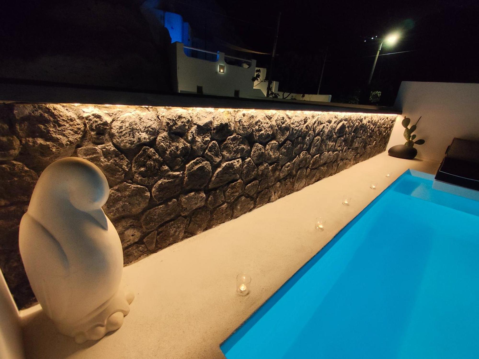 The Magic Luxury Cave Suites Vóthon 外观 照片