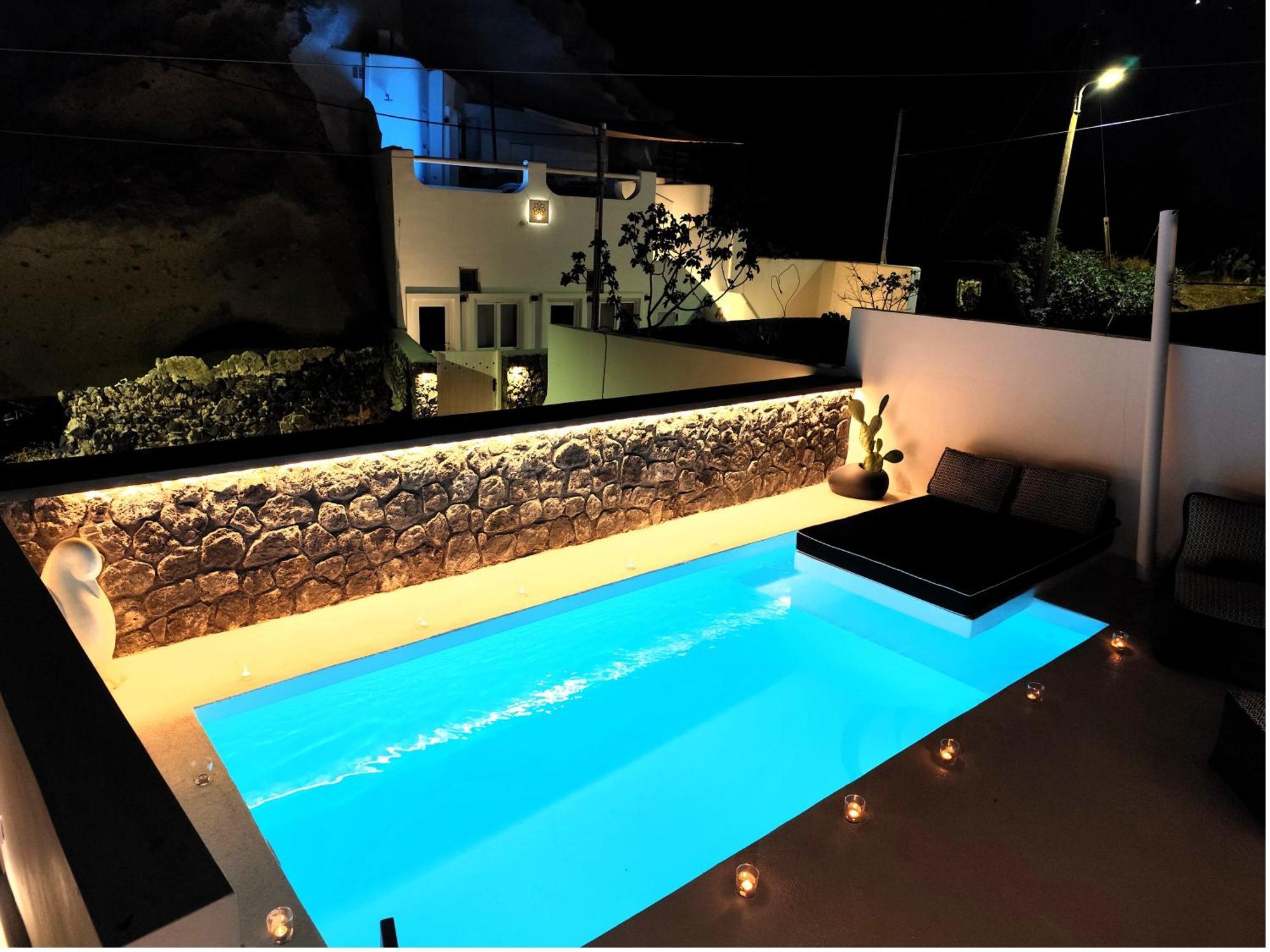 The Magic Luxury Cave Suites Vóthon 外观 照片