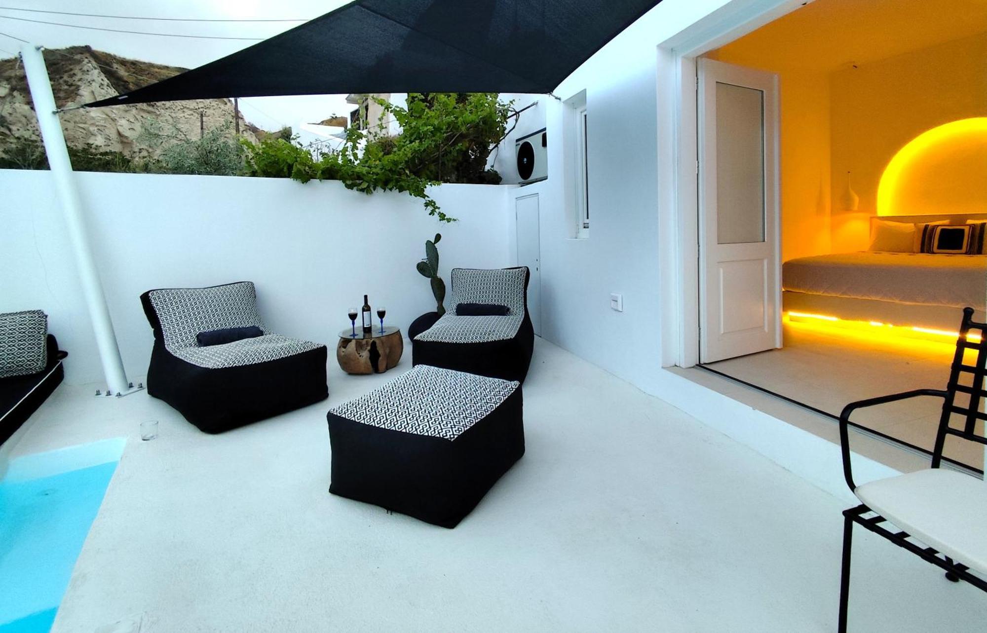 The Magic Luxury Cave Suites Vóthon 外观 照片