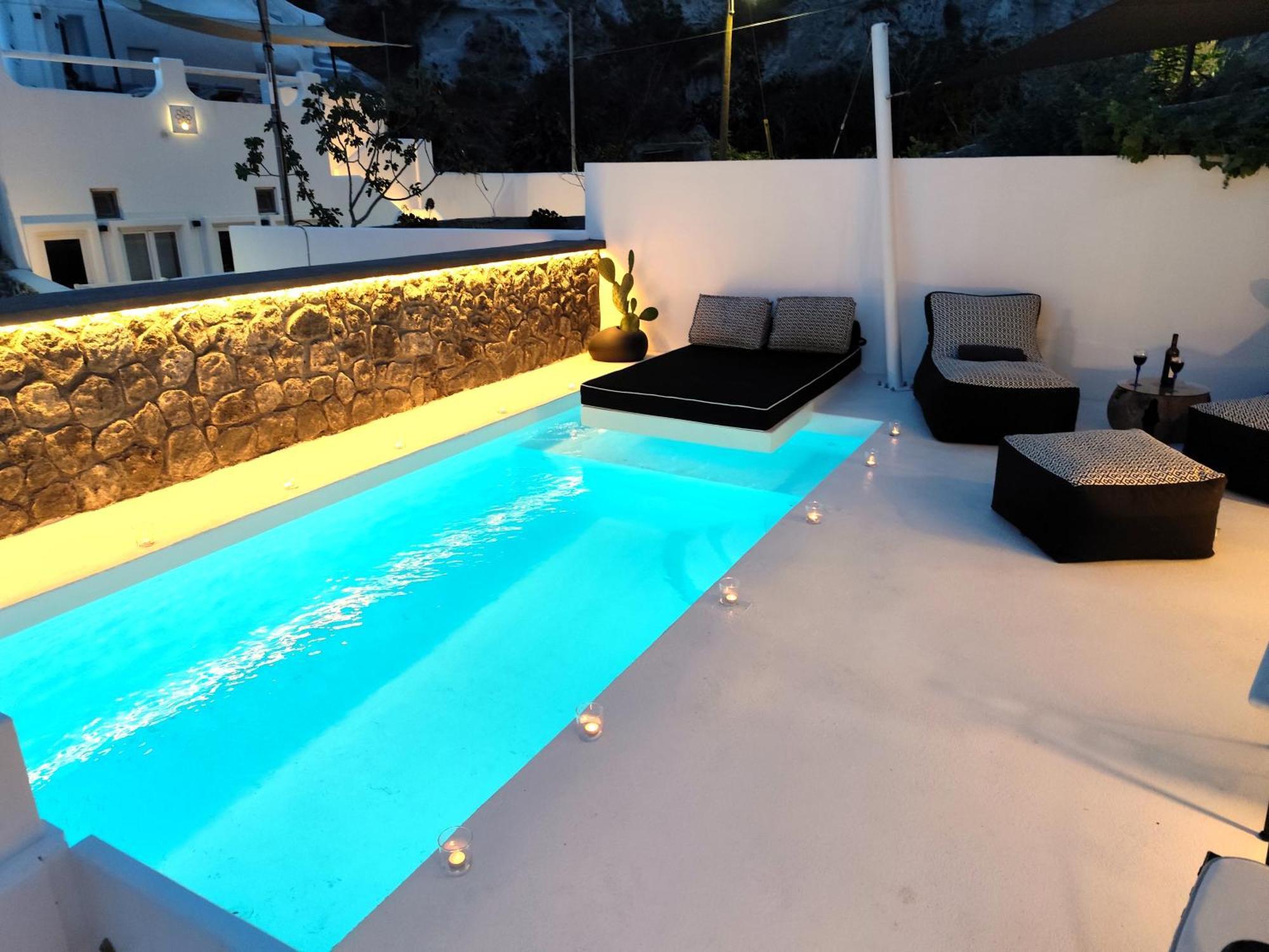 The Magic Luxury Cave Suites Vóthon 外观 照片