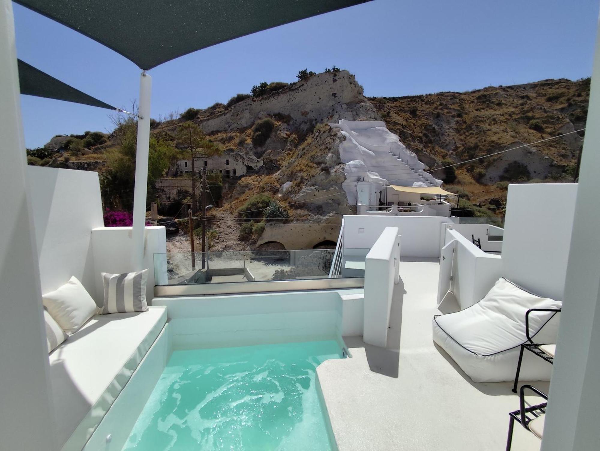 The Magic Luxury Cave Suites Vóthon 外观 照片