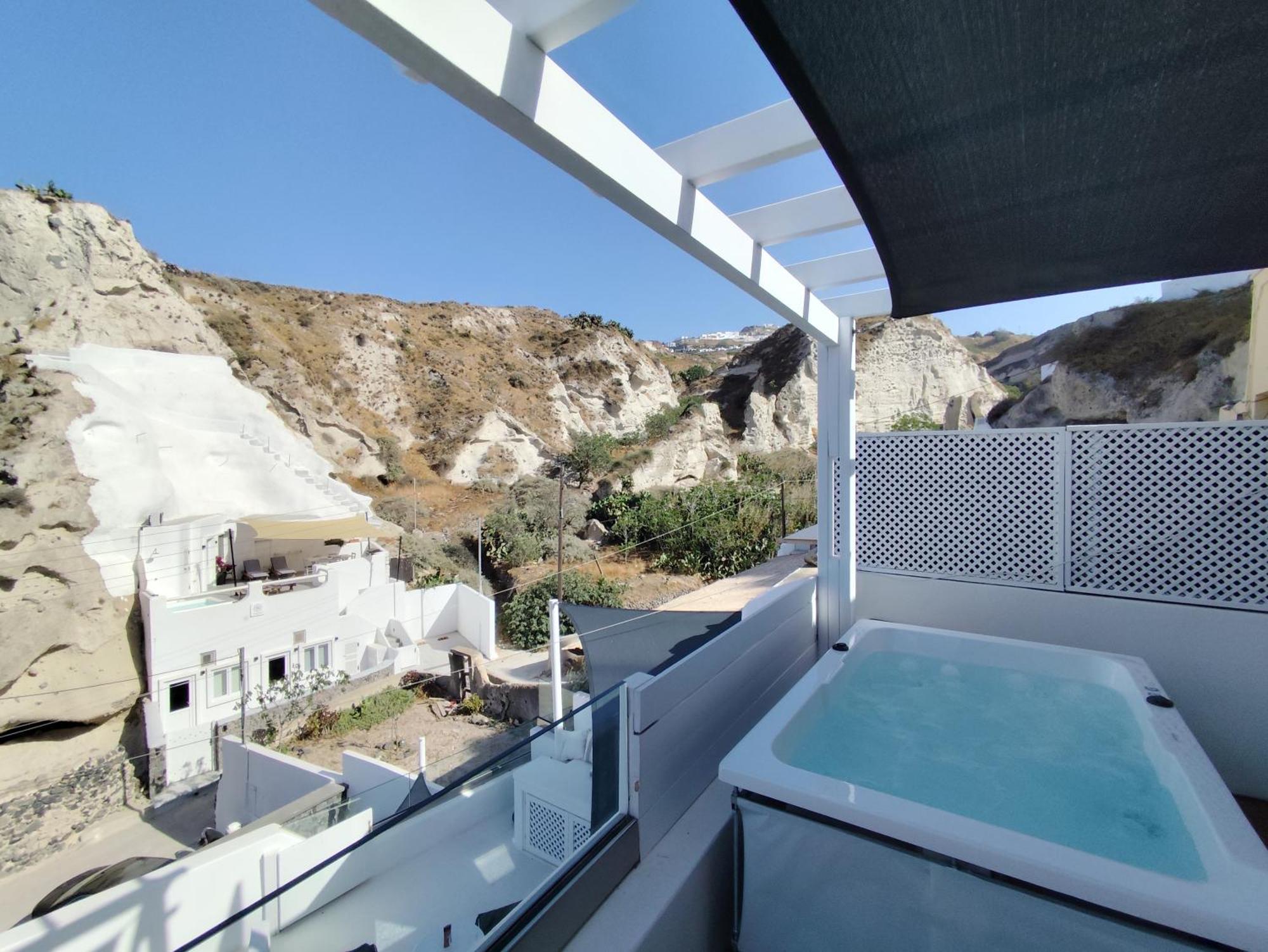 The Magic Luxury Cave Suites Vóthon 外观 照片
